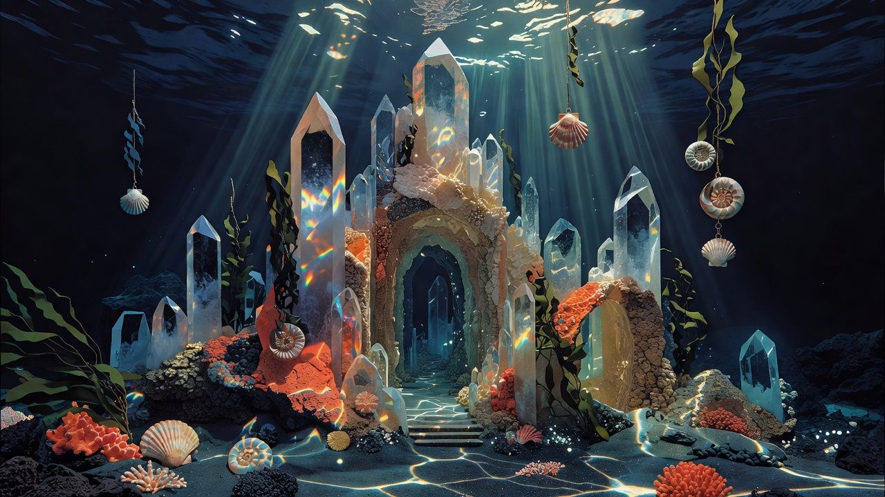 Underwater Crystal Temple