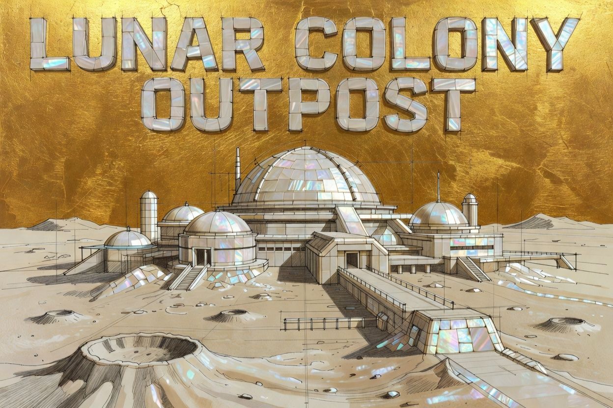 Lunar Colony Outpost