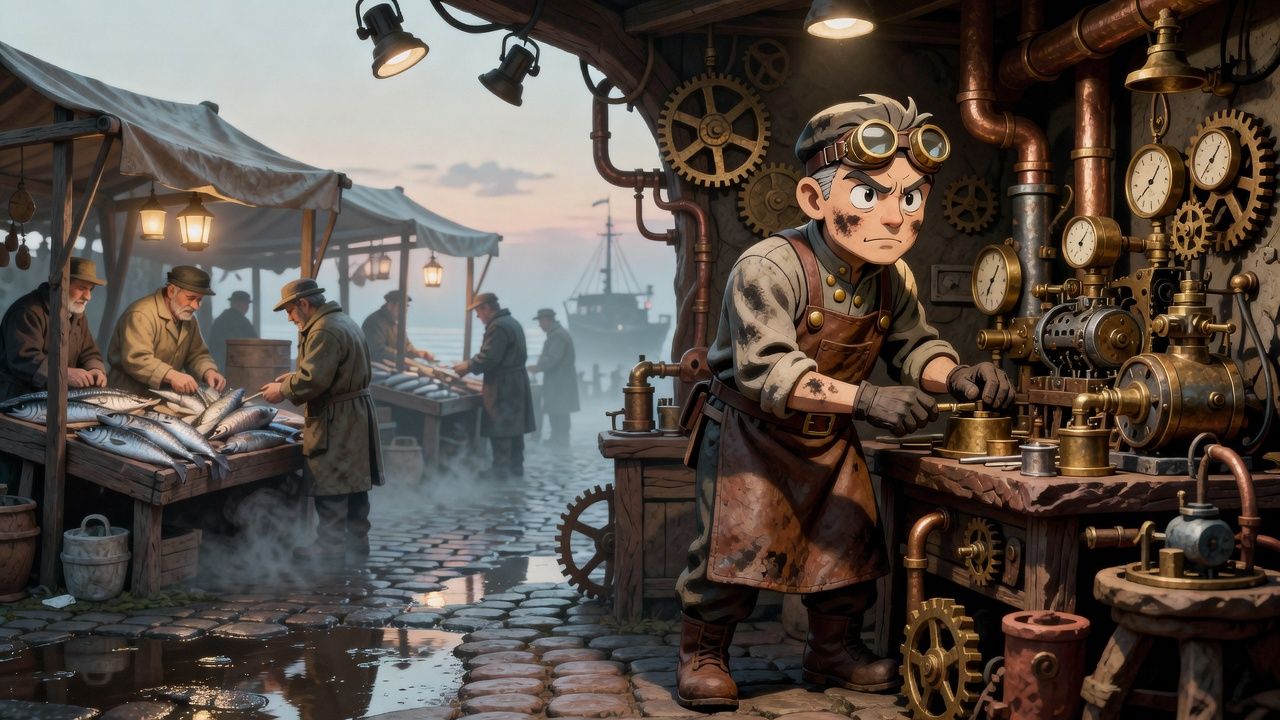 Steampunk Inventor